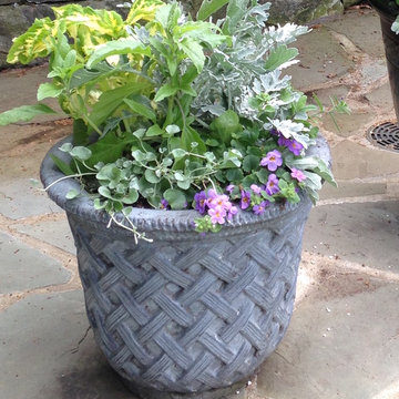 Spring Container Garden Design