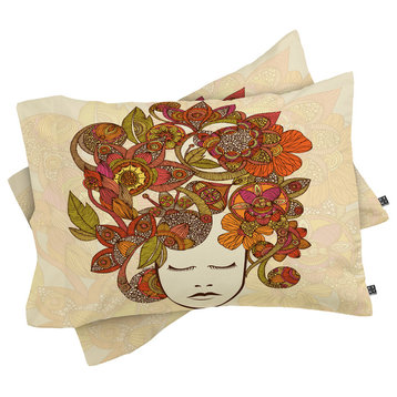 Deny Designs Valentina Ramos Its All In Your Head Pillow Shams, Queen