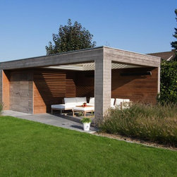 Terrace cover integrated in roof - Awnings