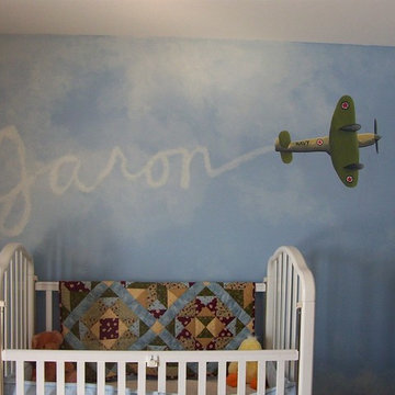 Airplane Mural