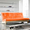 Karup Design Fresh Futon, Orange, Unfinished Frame