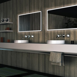 Cronos Design - Classic Line LED Lighted Mirror - Bathroom Mirrors