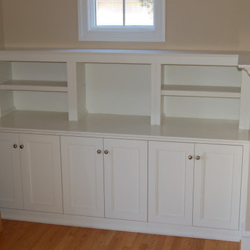 Flanking built ins