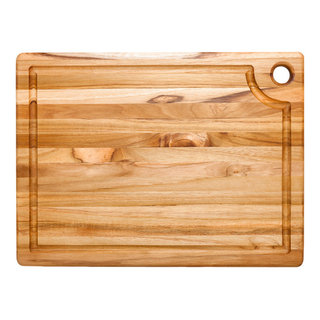 Teakhaus Edge-Grain Professional Cutting Board with Hand Grips 16x12