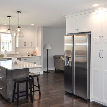 Modern White Kitchen