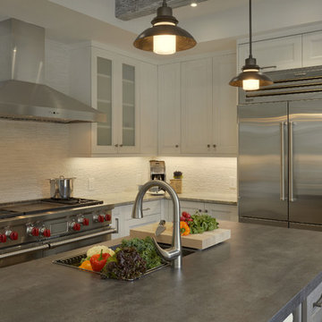 A Bright and Rustic Family-Friendly Kitchen