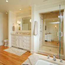 Powder room mirror
