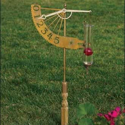 Vermont Jeffersonian Mechanical Rain Gauge - Outdoor Products