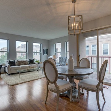 Staging a Loft unit in the North Loop Minneapolis
