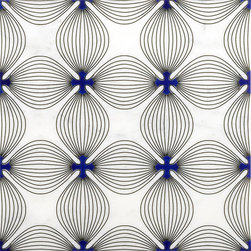Painted Marble tile - Bath Products