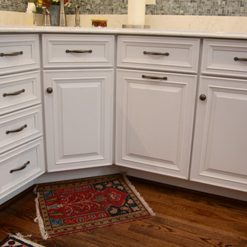 Washington, DC White Kitchen Remodel