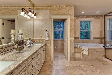 Elegant bathroom photo in Atlanta