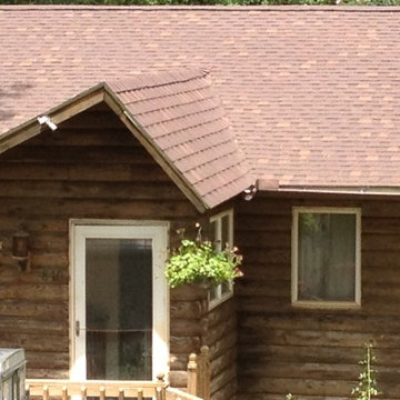 Pine Log Siding Restoration