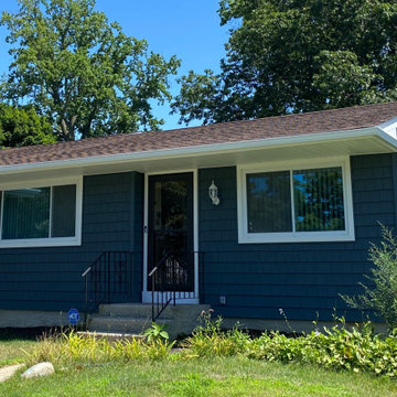 Kings Park Siding - Midnight Surf Shakes | Alpha Windows & Siding