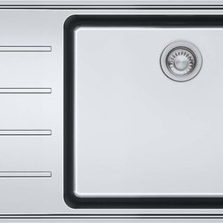 Frames by Franke 1 BOWL SINK WITH DRAINER WITHOUT TAP LEDGE FSX 211 SS - Produkter