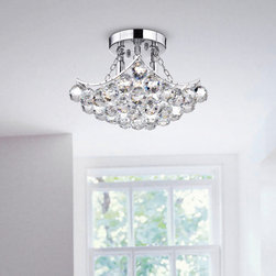 4-Light Flush Mount - Flush-mount Ceiling Lighting