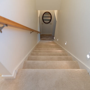 Garage with Second Floor Addition and Home Remodel