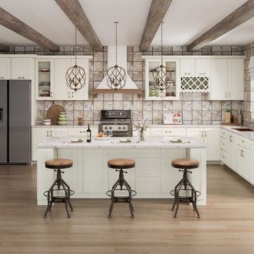 Serene Shaker Dove White Gallery| Kitchen Projects
