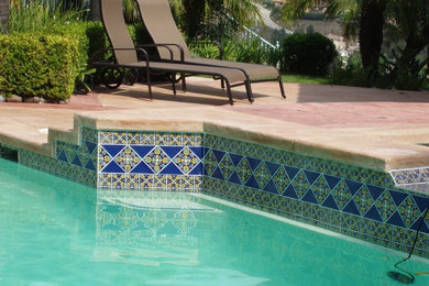 Example of a tuscan pool design in Los Angeles