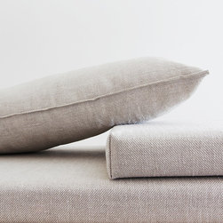 Custom linen bench cushions - Seat Cushions