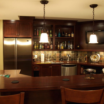 Kildeer - Basement with Custom Bar