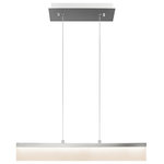 Elan Lighting - Elan Lighting 83457 Colson - 25" 14.4W 72 LED Island Pendant - Canopy Included: TRUE  Shade Included: TRUE  Canopy Diameter: 12.50 x 4 Dimable: TRUE  Color Temperature: 3200  Lumens: 793  Driver/Transformer: Electronic,Class 2 DimmableColson 25" 14.4W 72 LED Island Pendant Chrome Etched Acrylic Glass *UL Approved: YES *Energy Star Qualified: n/a  *ADA Certified: n/a  *Number of Lights: Lamp: 72-*Wattage:14.4w LED bulb(s) *Bulb Included:Yes *Bulb Type:LED *Finish Type:Chrome