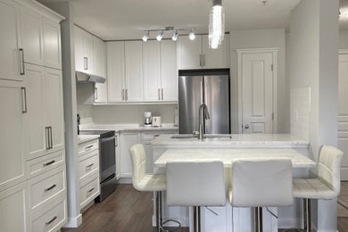 Inspiration for a kitchen remodel in Edmonton