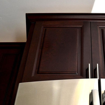 Dark Cherry Raised Panel, Temecula, CA