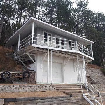 Deck over Round Lake, Ontario