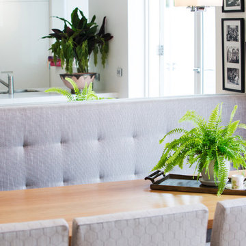 Modern Built-in Banquette - Melbourne