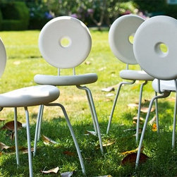 Ping Pong Pang Outdoor Chair by Serralunga - Outdoor Dining Chairs