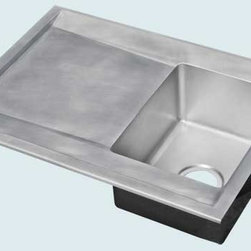 Zinc Sink  |  Handcrafted Metal - Kitchen Sinks
