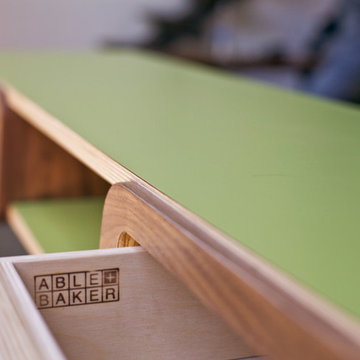 Design and Fabrication of Contemporary table for Entry.