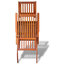 vidaXL Outdoor Deck Chair With Footrest, Acacia Wood
