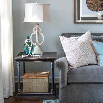 Turtle Shell Art Living Room