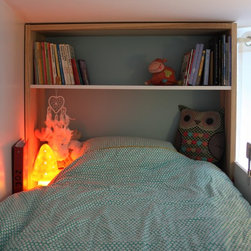 t&ecirc;te de lit biblioth&egrave;que - Loft Beds