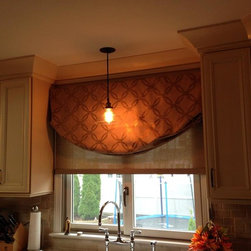 Kitchen Drapes and Shades - Curtains