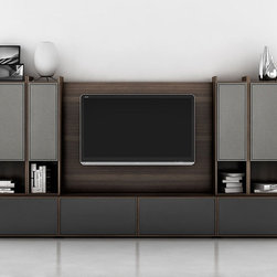 Modern Wall Unit Lyrics 24 by Huppe - $8,262.00 - Entertainment Centers And Tv Stands