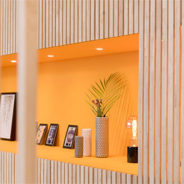 Optimisation du rangement dans un style scandinave