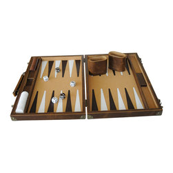 Billiard Factory Premium Backgammon Set - Board Games And Card Games