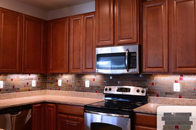 Elegant kitchen photo in DC Metro