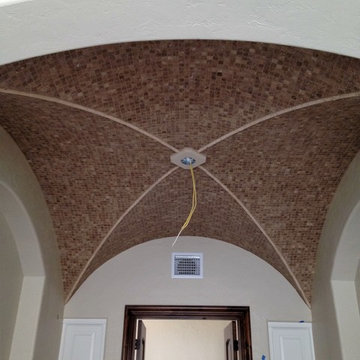 Mosaic on Bathroom Ceiling