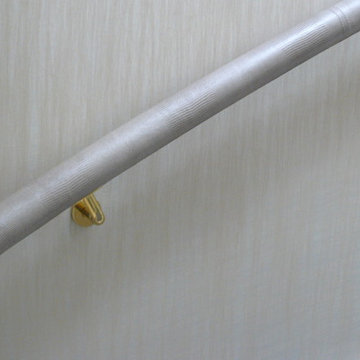 Leather Wrapped Handrail