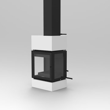 CHEMINÉES METALLIQUES CONTEMPORAINES CL Design