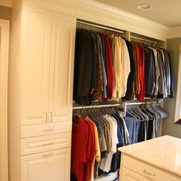 Ivory Master Closet Retreat in Crystal Lake