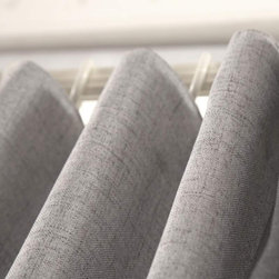 Window Drapery Finishes and Custom Wave Fold - Drapery Fabric