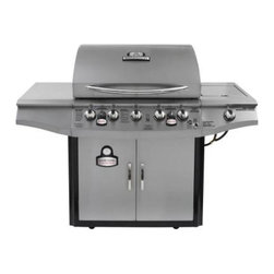 Brinkmann Smoke N' Grill Five-Burner Propane Gas Grill - Outdoor Grills
