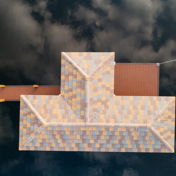 Family Friendly Dock -- Envision Expression Canyon Ridge & Woodland Bark composi