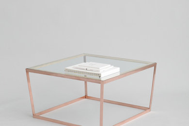 Frame Coffee Table, Copper