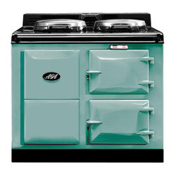 AGA Traditional Electric 2 Oven Cooker, Pistachio | A2O-E-MOD-PIS - Gas Ranges And Electric Ranges